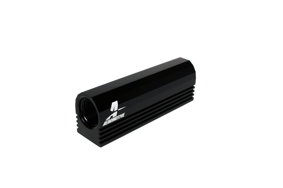 Aeromotive Fuel Distribution Log (4-Ports) (2) 8 AN/(2) 6 AN - 14601