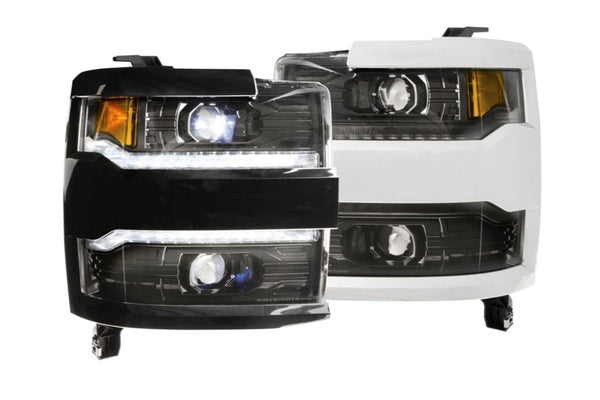 Morimoto - XB LED Headlights: Chevrolet Silverado HD (16-19) (Pair / ASM) - LF541