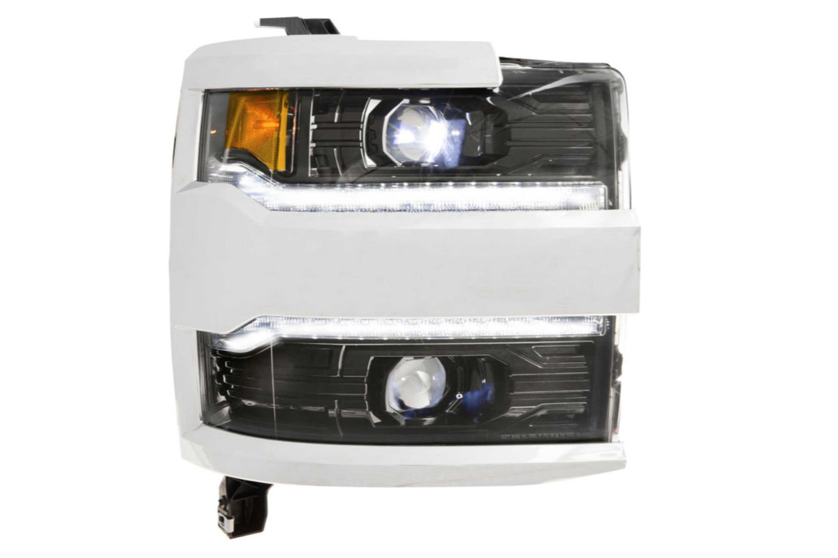 Morimoto - XB LED Headlights: Chevrolet Silverado HD (16-19) (Pair / ASM) - LF541