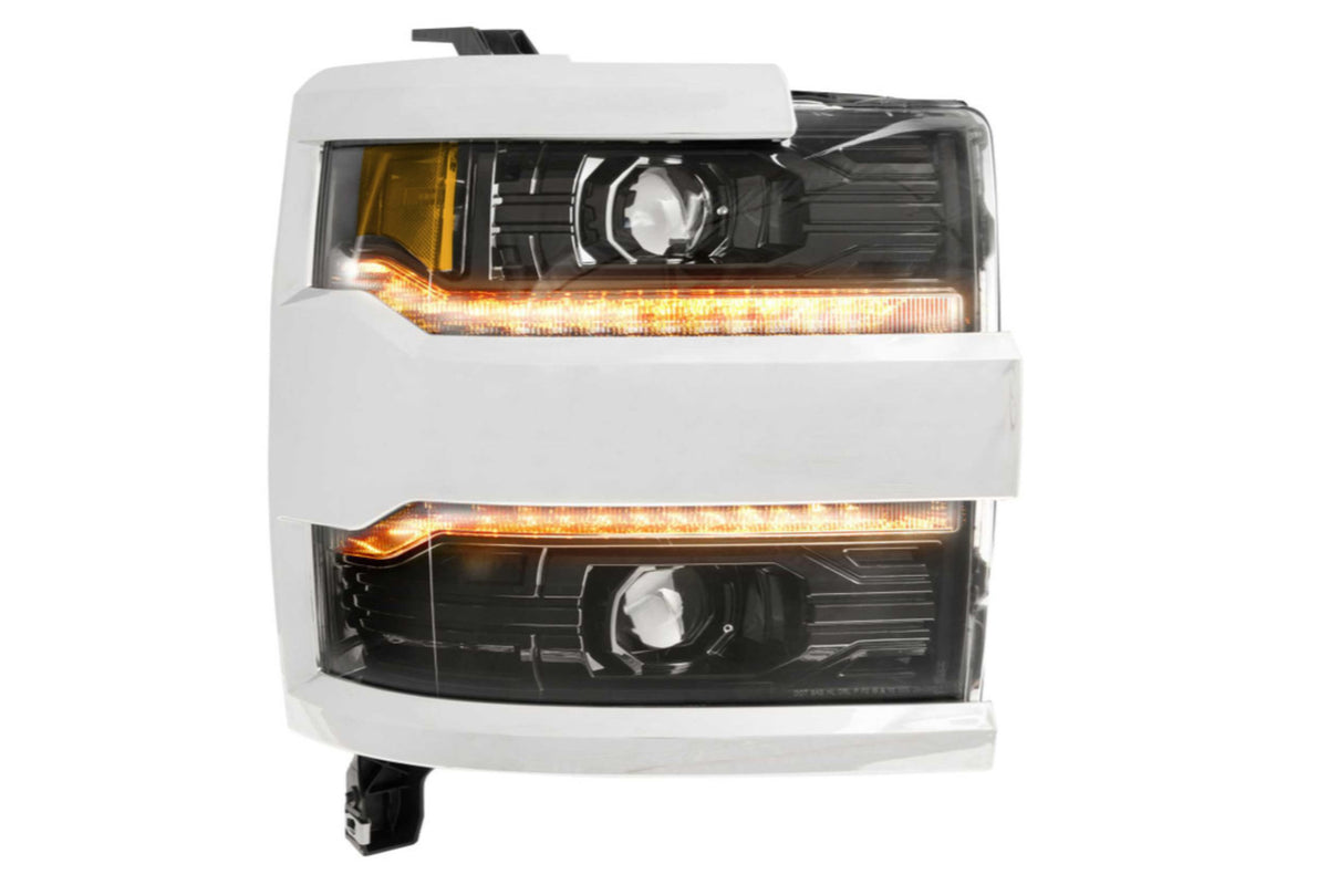 Morimoto - XB LED Headlights: Chevrolet Silverado HD (16-19) (Pair / ASM) - LF541