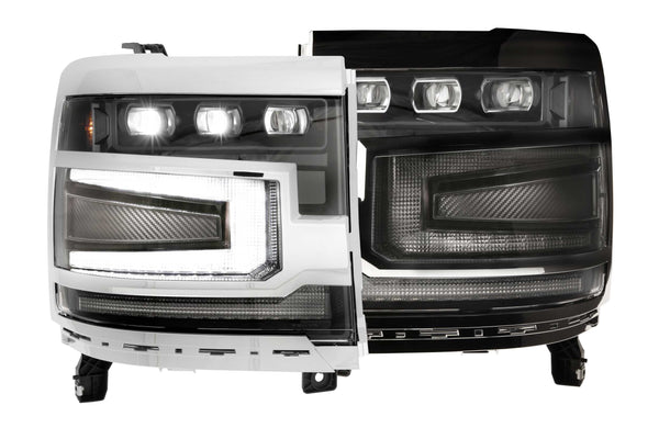 Morimoto - XB LED Headlights: Chevrolet Silverado 1500 (16-18) (Pair / ASM) - LF542-ASM