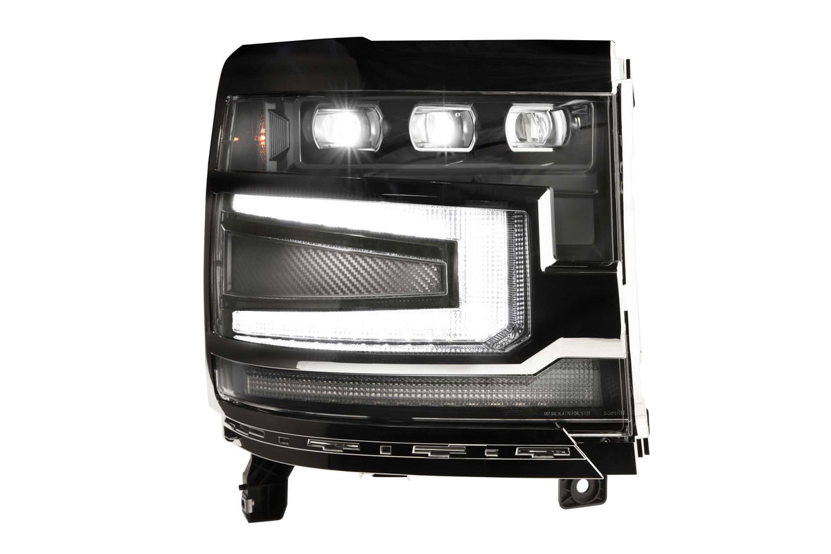 Morimoto - XB LED Headlights: Chevrolet Silverado 1500 (16-18) (Pair / ASM) - LF542-ASM