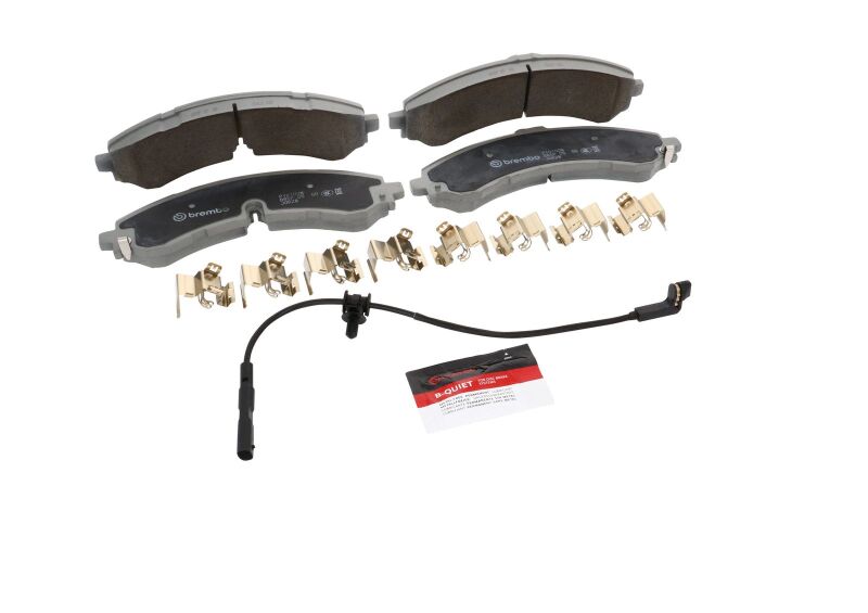 Brembo OE 20-21 Chevy Silverado 2500 HD/3500 HD/GMC Sierra 2500 HD Ceramic Brake Pad - Front - P10100N
