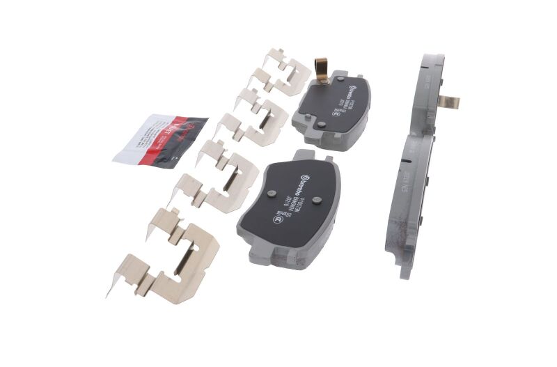 Brembo 16-19 Chevrolet Cruze/ Chevrolet Bolt EV/ Chevrolet Volt Front NAO Brake Pad - P10073N