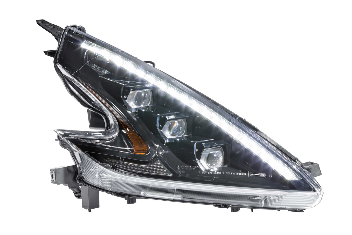 Morimoto - XB LED Headlights: Nissan 370Z (09-21) (Pair / ASM / LHD) - LF474-ASM