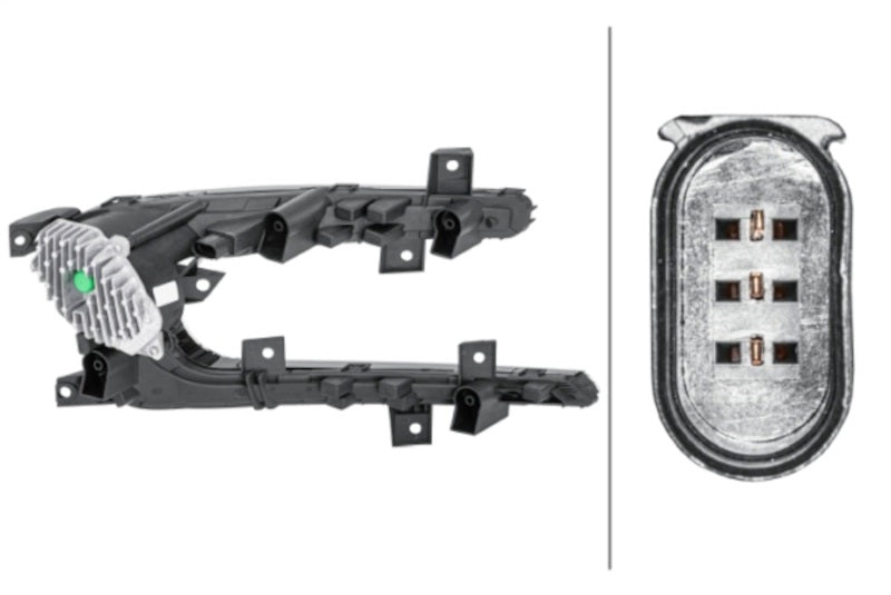 Hella 2015-2019 Volkswagen e-Golf Daytime Running Light Left - 354843171