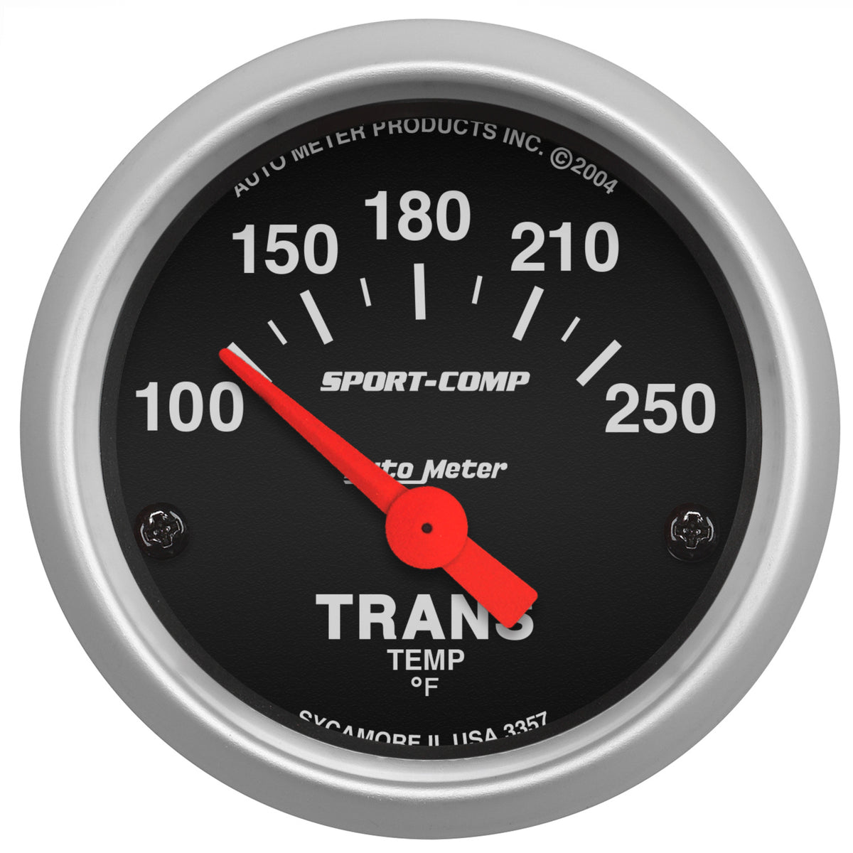 Autometer Sport Comp 100-250 F Trans Temp Gauge - 3357