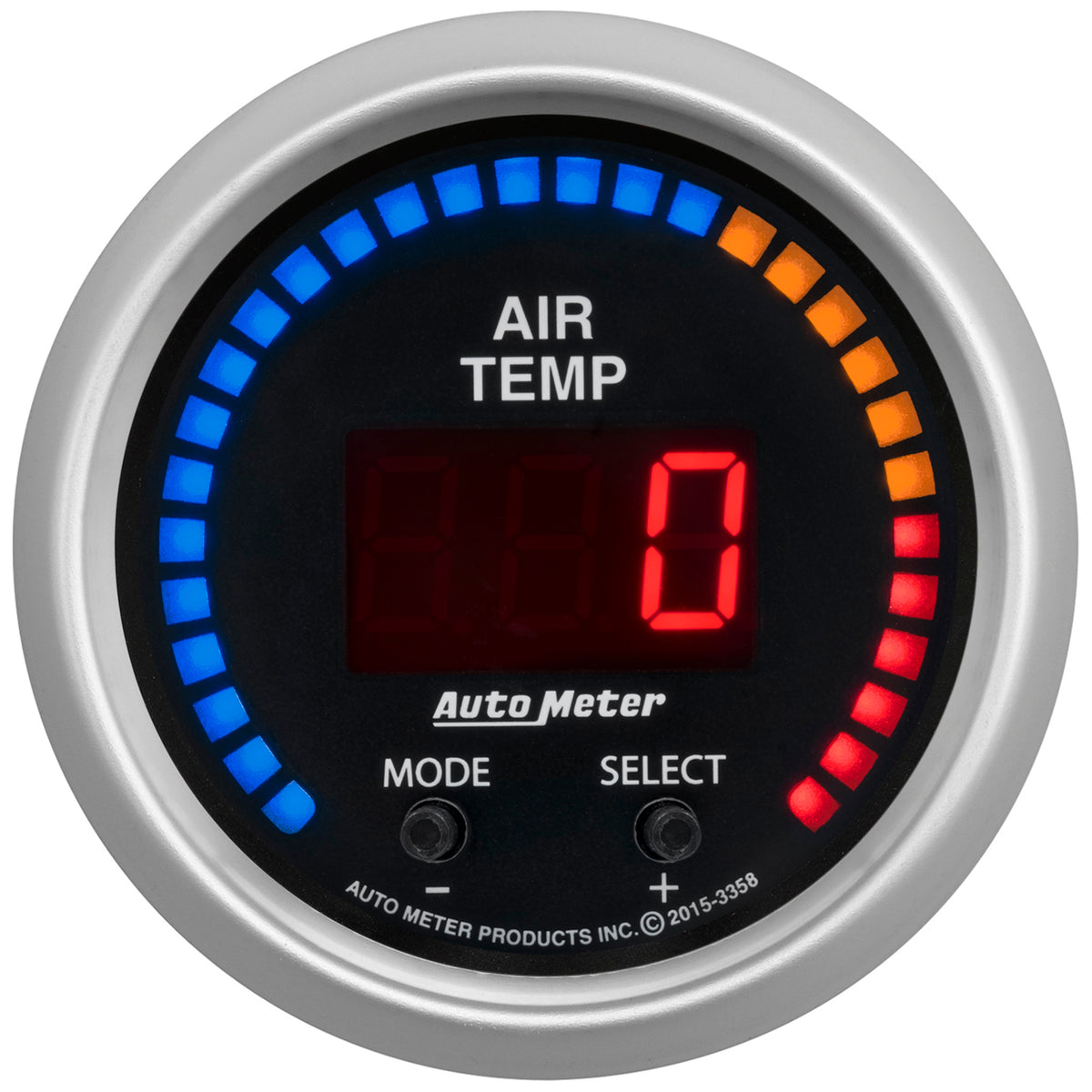 Autometer 2-1/16in 0-300 Degree F Digital Sport-Comp Gauge - 3358
