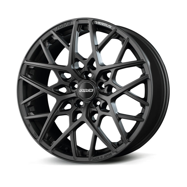 Versus VV25M 20X8.5 / +45 / 5x112 - Matte Super Dark Gunmetal - WTKMAV45MAPJ by Versus