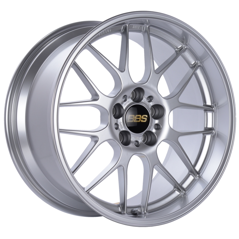 BBS RG-R 18x10 5x120 ET25 Diamond Silver Wheel -82mm PFS/Clip Required - RG773HDSK