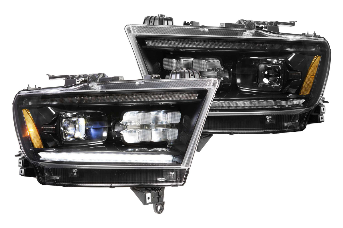 Morimoto - XB LED Headlights: Dodge Ram 1500 (2019+) (Pair / ASM)(Gen 2) - LF523-ASM