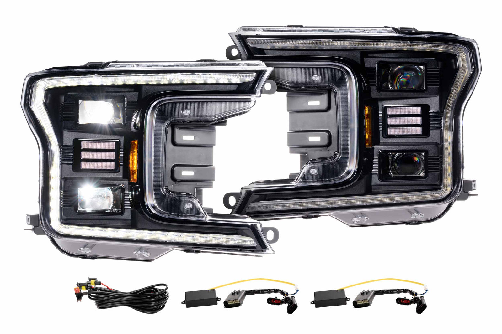 Morimoto - XB Hybrid LED Headlights: Ford F150 (18-20) (Pair / ASM) - LF551.2