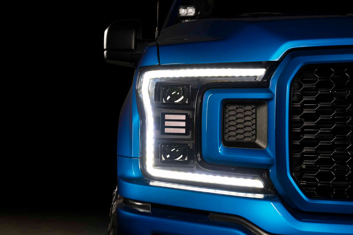 Morimoto - XB Hybrid LED Headlights: Ford F150 (18-20) (Pair / ASM) - LF551