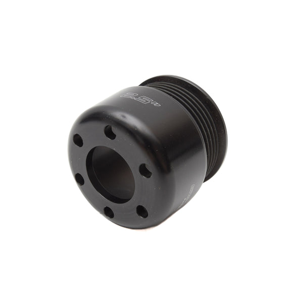 VMP 2.5" Griptec 6-Rib Pulley for 5.0 L TVS Supercharger - VMP-25-6-B-GR by VMP - front view