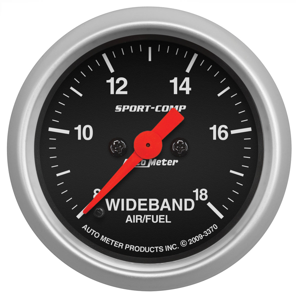 Autometer Sport-Comp 52mm Full Sweep Electronic Analog Wideband Air/Fuel Ratio Gauge - 3370