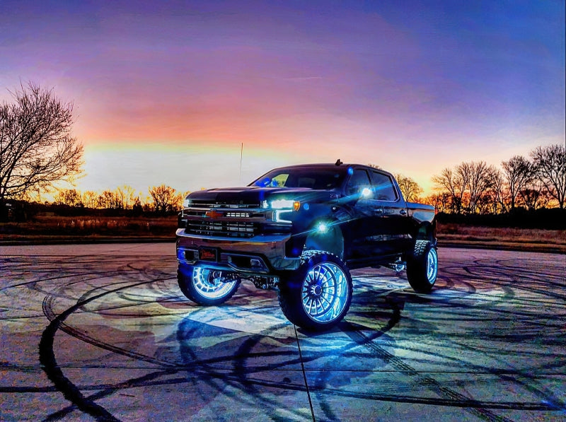 Oracle LED Illuminated Wheel Rings - ColorSHIFT Dynamic - ColorSHIFT - Dynamic SEE WARRANTY - 4215-332