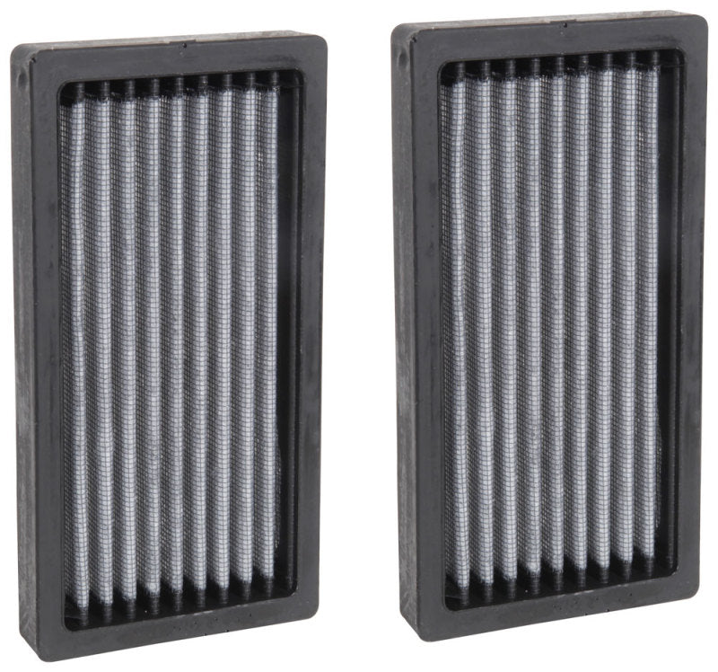 K&N 08-12 Jeep Liberty V6-3.7L Cabin Air Filter (2 Per Box) - VF1016 for 2008-2012 Jeep Liberty - front view