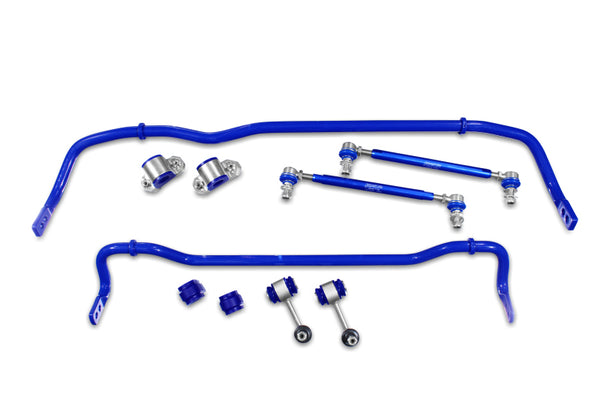 SuperPro - Front and Rear Performance Sway Bar Upgrade Kit - RCVAG033KIT for 2015-2023 Volkswagen GTI - front view