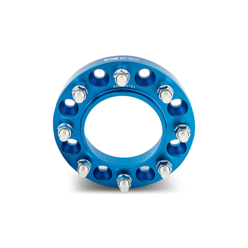 Borne Off-Road Wheel Spacers - 8X170 - 125 - 32mm - M14 - Blue - BNWS-002-320BL
