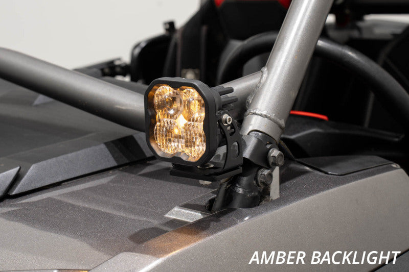 Diode Dynamics 14-18 Polaris RZR XP Stage Series SS5 A-Pillar Pod Kit - Pro Yellow Combo - DD7853