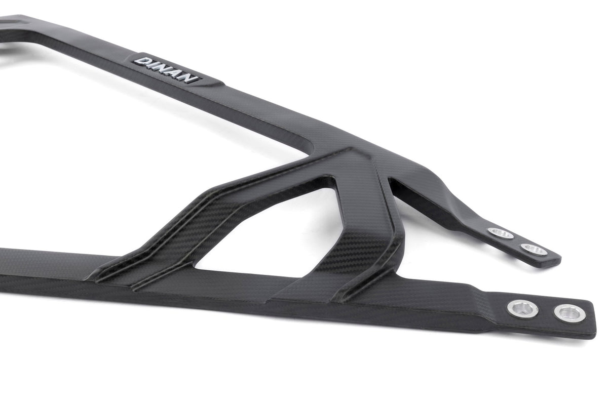 Dinan - Matte Carbon Fiber Strut Tower Brace - 2021-2026 BMW M2/M3/M4 - D180-0015-B