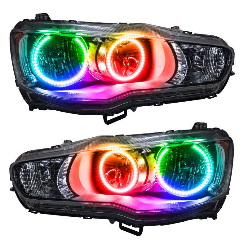 Oracle 08-16 Mitsubishi Lancer SMD HL - ColorSHIFT w/ Simple Controller SEE WARRANTY - 7087-504