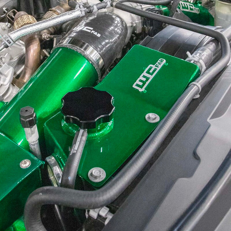 Wehrli 17-25 Ford Power Stroke 6.7L Secondary Coolant Tank - Candy Teal - WCF100196-CT