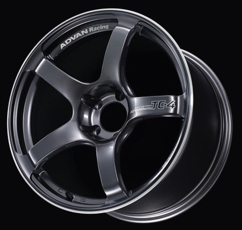 Advan TC4 17x9.0 +35 5-114.3 Racing Gunmetallic &amp; Ring Wheel - YAD7I35EGMR