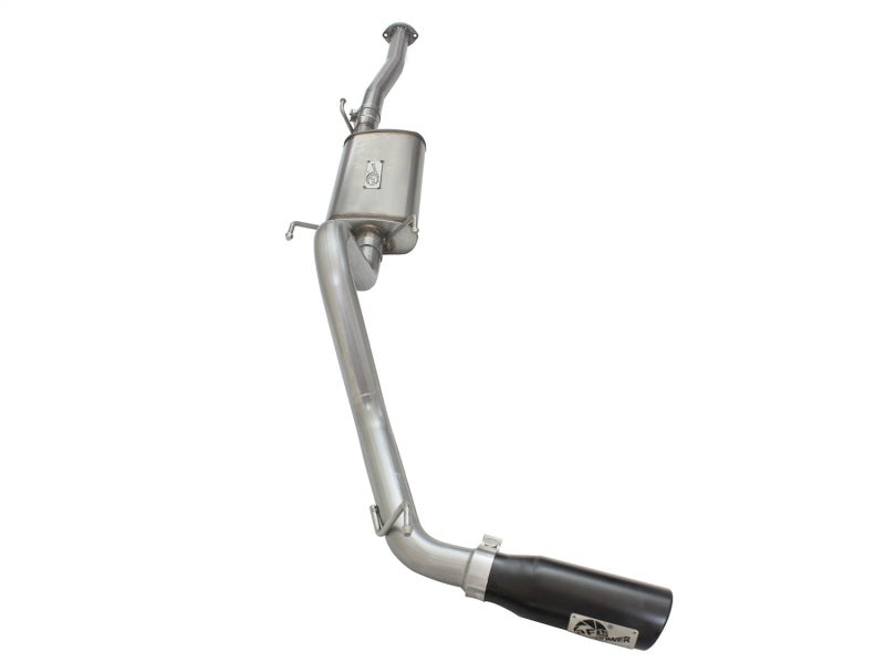 aFe MACH Force XP 2.5in Cat-Back Stainless Steel Exhaust System w/Black Tip Toyota Tacoma 13-14 2.7L - 49-46024-B