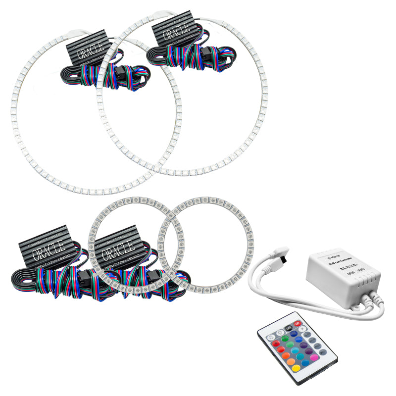 Oracle Porsche Cayenne 03-06 Halo Kit - ColorSHIFT w/ Simple Controller SEE WARRANTY - 2510-504