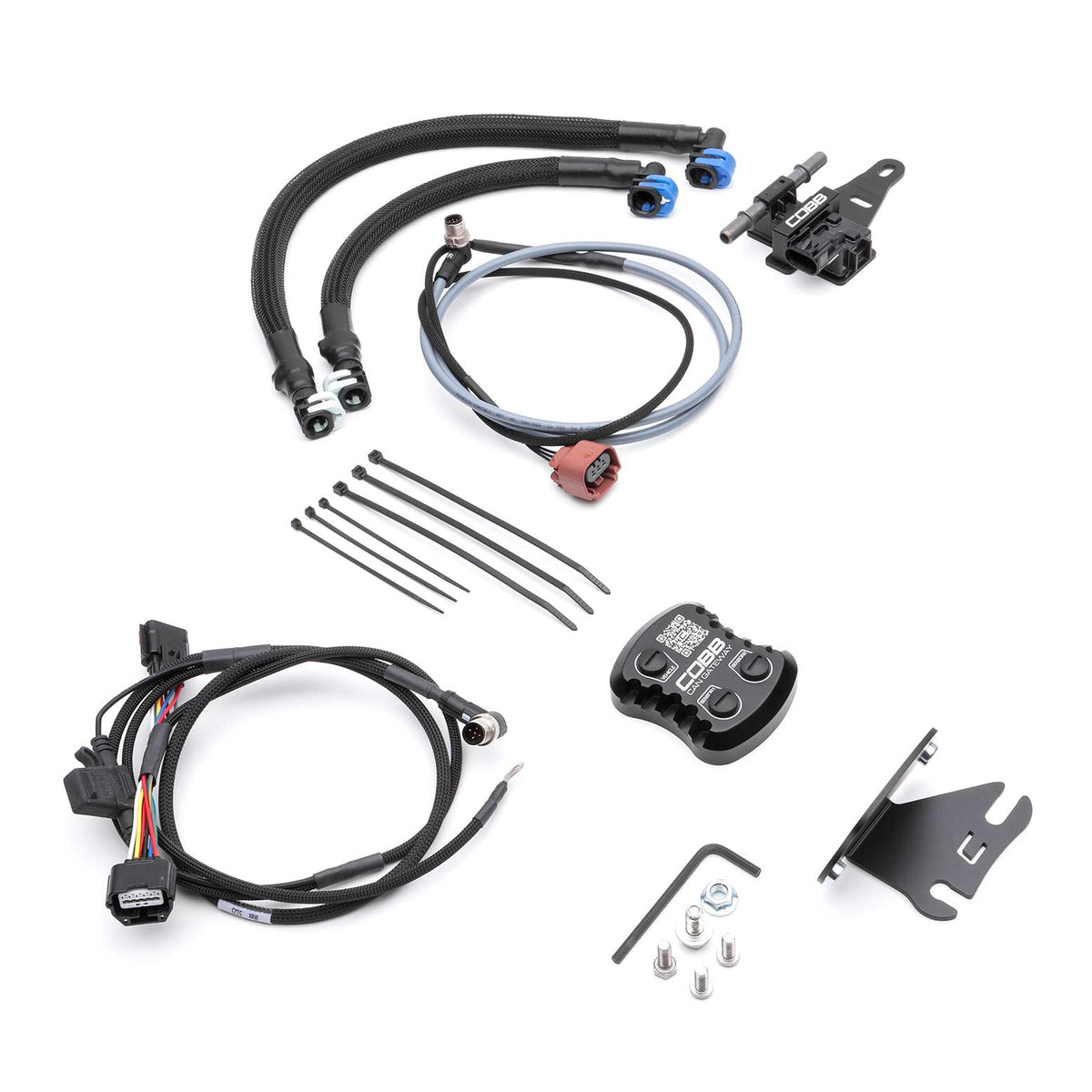 Cobb 15-17 Subaru WRX Stage 1+ to NexGen Stage 2 + CAN Flex Fuel Power Package - Silver - SUB004NG2W-SL1FF-S1P-UP