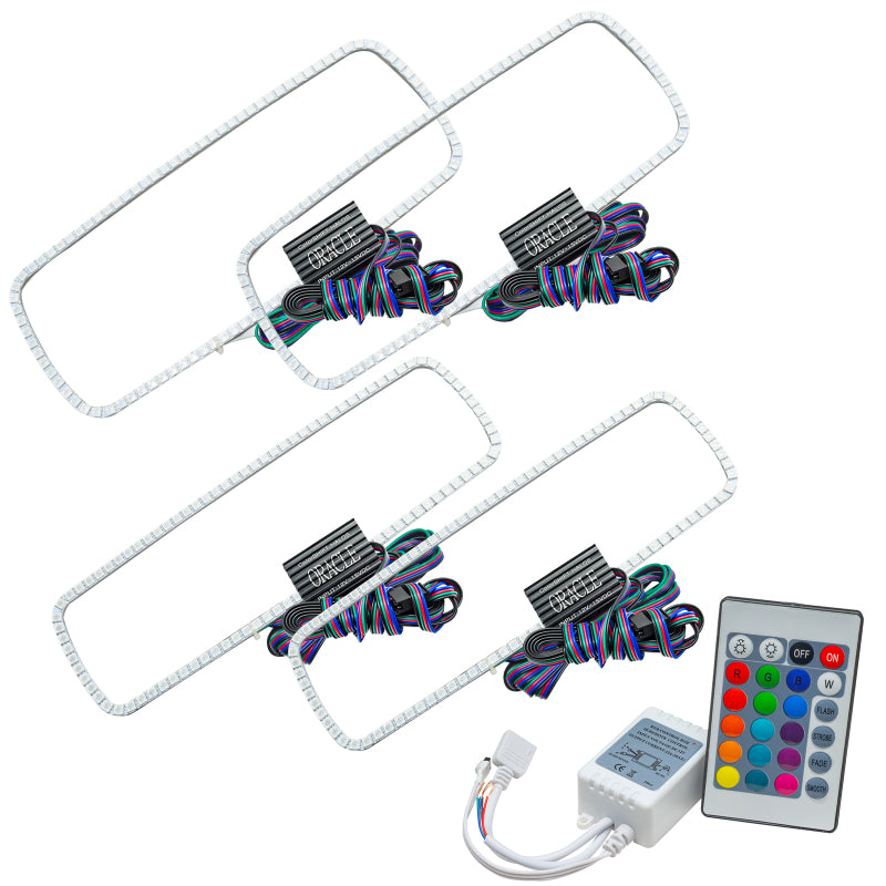 Oracle Ford Excursion 05 Halo Kit - ColorSHIFT w/ Simple Controller- 3974-504