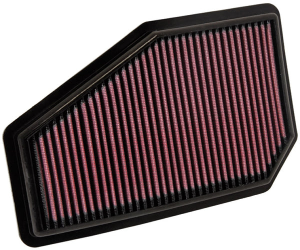K&N Replacement Air Filter HONDA CIVIC TYPE R 2.0L; 07-09 - 33-2948 by K&N Engineering - front view