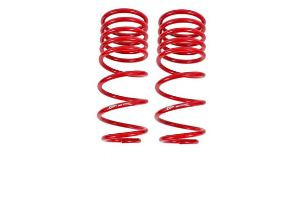 BMR 82-02 3rd Gen X-Body Rear Handling Version Lowering Springs - Red - SP092R for 1993-2002 Chevrolet Camaro - front view