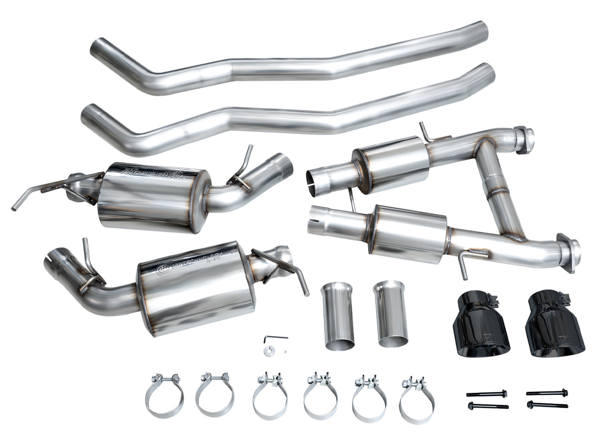 AWE Tuning 11-24 Dodge Durango 5.7L Touring Edition Exhaust w/ Diamond Black Tips - 3015-33575
