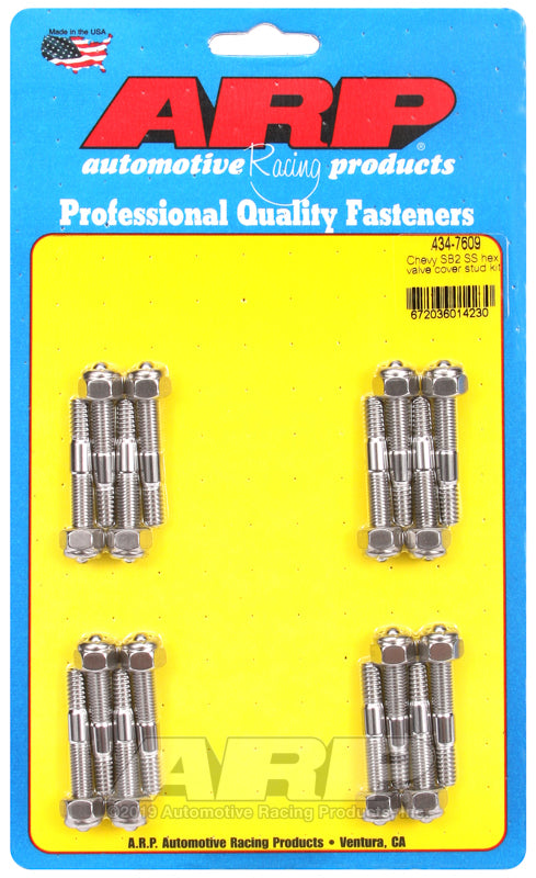 ARP Chevy SB2 SS Hex Valve Cover Stud Kit - 434-7609