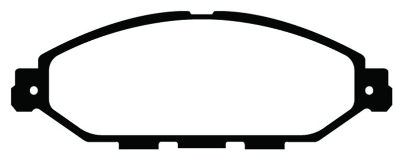 EBC 12-13 Infiniti JX35 3.5 Yellowstuff Front Brake Pads - DP43010R