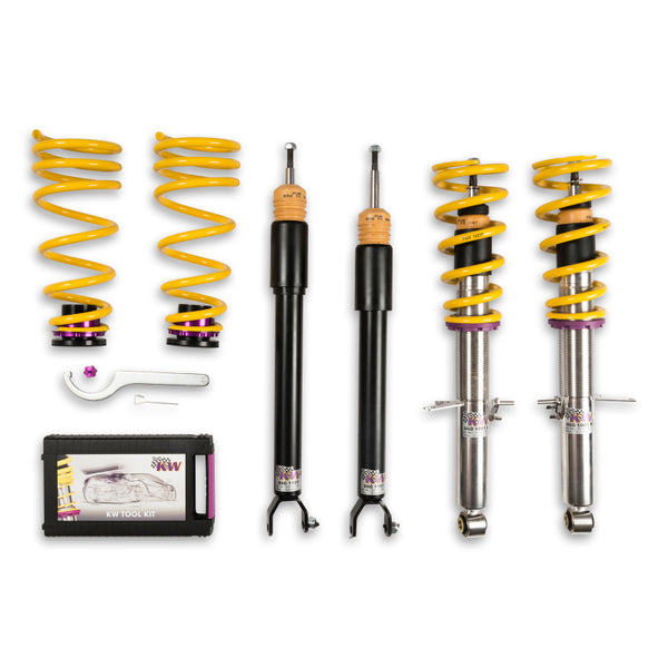 KW Coilover Kit V1 Infiniti G37 2WD - 10285007 for 2008-2013 INFINITI G - front view