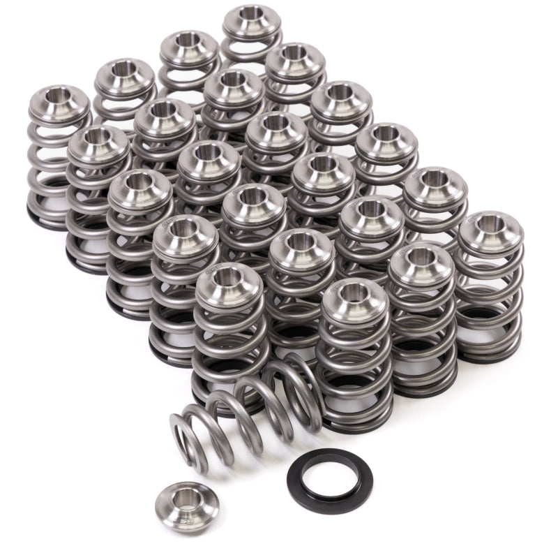 GSC P-D Nissan VR30DDTT HP Conical Valve Spring Ti Retainer &amp; Seat Kit (9500RPM/40PSI Max) - 5083