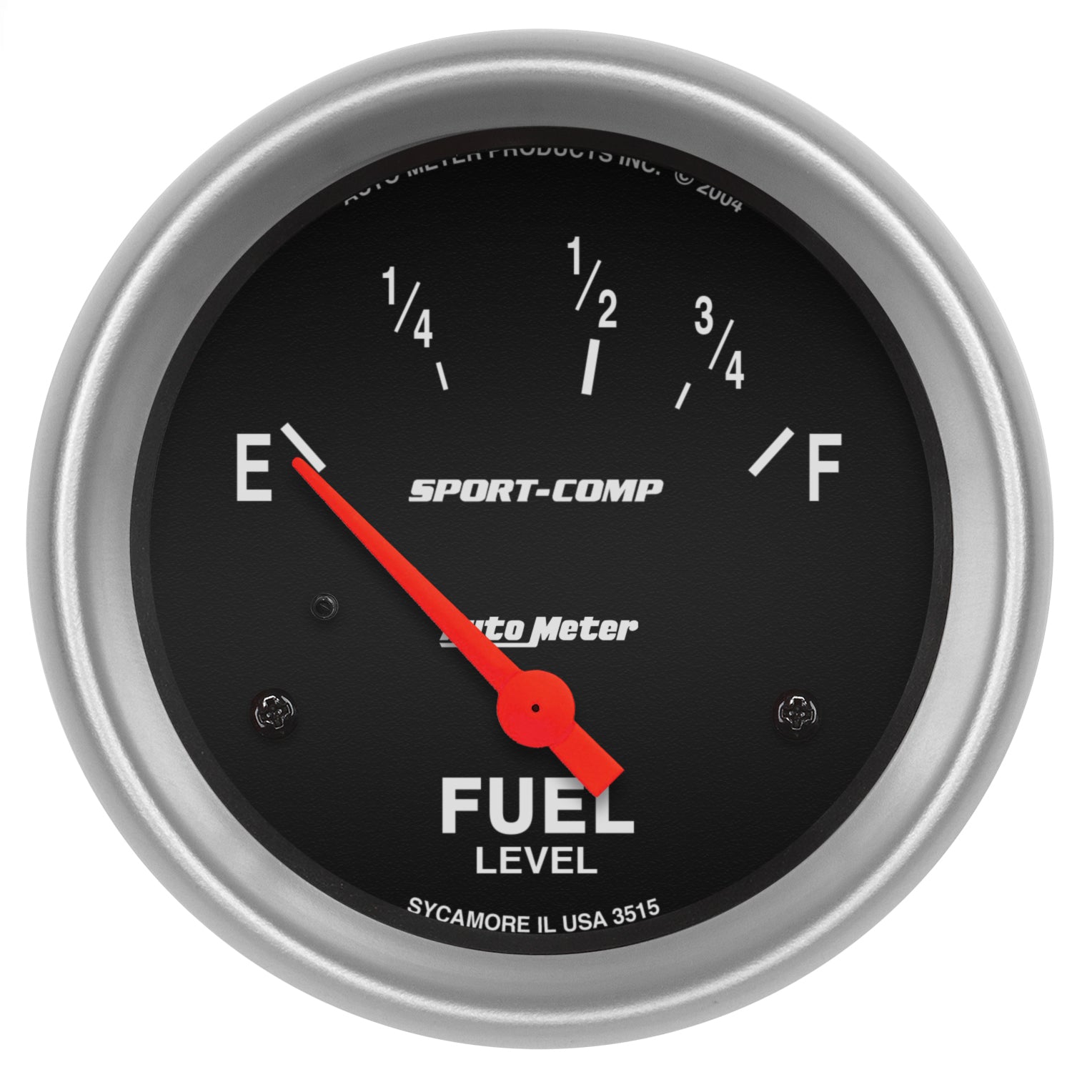 Autometer Sport-Comp 2 5/8in 73ohm-10ohm Fuel Level Gauge - 3515