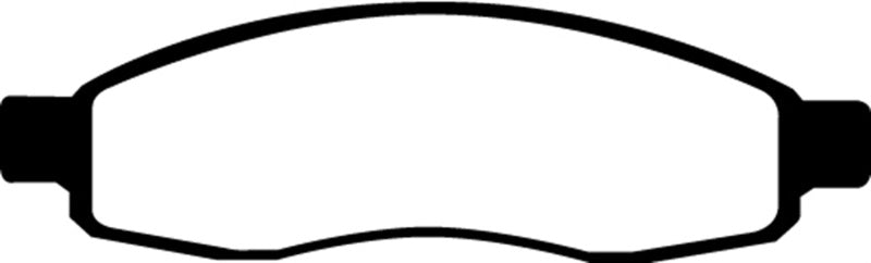EBC 04-05 Infiniti QX56 5.6 Ultimax2 Front Brake Pads - UD1015 for 2004-2005 INFINITI QX56 - angle view