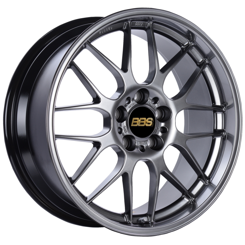 BBS RG-R 19x9 5x120 ET20 Diamond Black Wheel -82mm PFS/Clip Required - RG732HDBK