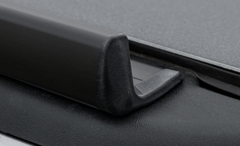Access ADARAC 2017+ Ford Super Duty F250/F350/F450 6ft 8in Box Aluminum Utility Rails - Matte Black - F0010042