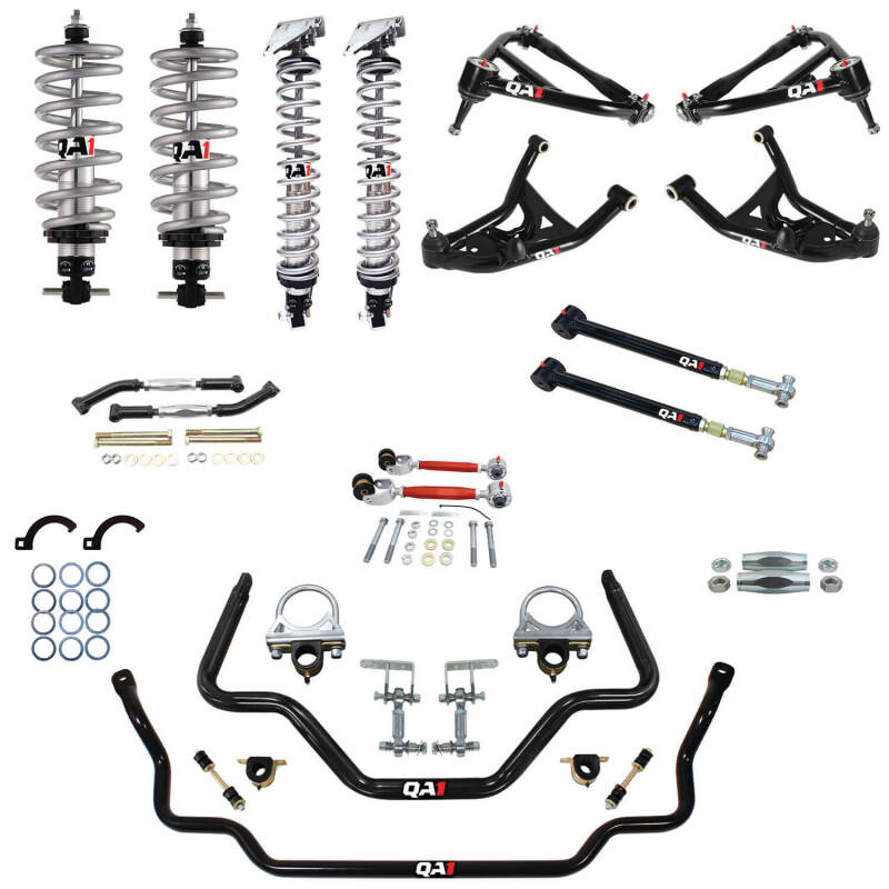 QA1 64-67 GM A Body Level 2 Big Wheel Suspension Kit for 1964-1967 Buick Skylark - front view
