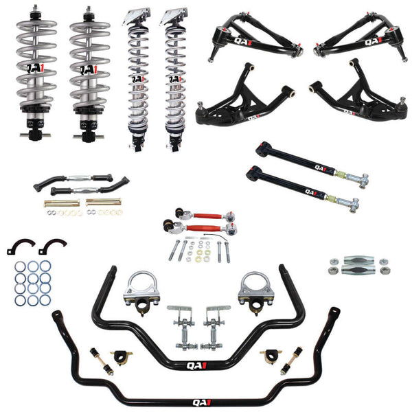 QA1 64-67 GM A Body Level 2 Big Wheel Suspension Kit for 1964-1967 Buick Skylark - front view