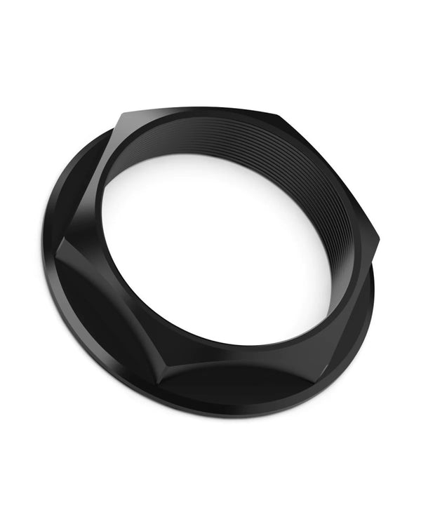 Super Touring Nut V2 Anodized Black w/ Satin Clear - Single - 52-ST-NUT-V2-BLACK by fifteen52