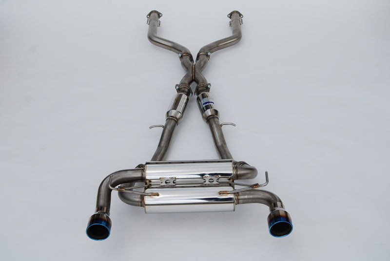 Invidia 2022+ Nissan Z 70mm Gemini Cat Back Exhaust - Rolled TI Tips - HS22N4Z7GM1RTL