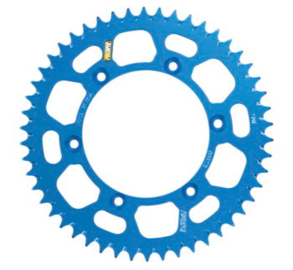 ProTaper Honda/Yamaha Rear Blue Sprocket - 48 Teeth - 033217 - front view