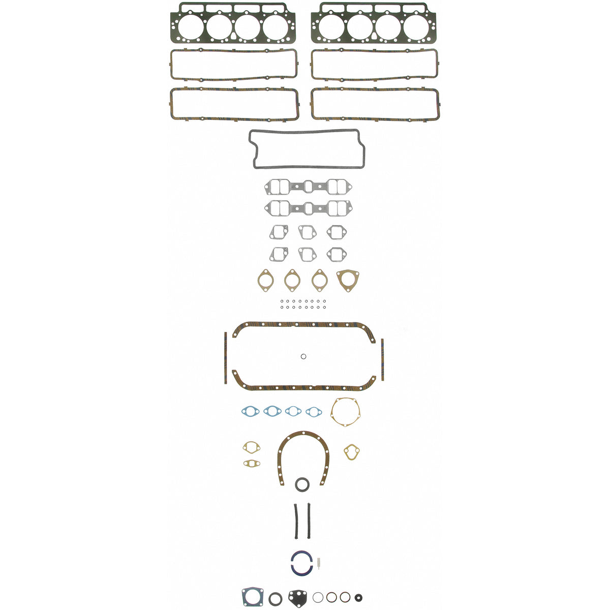 Fel-Pro FS 7893 PT-4 Engine Gasket Set - FS7893PT4 - front view