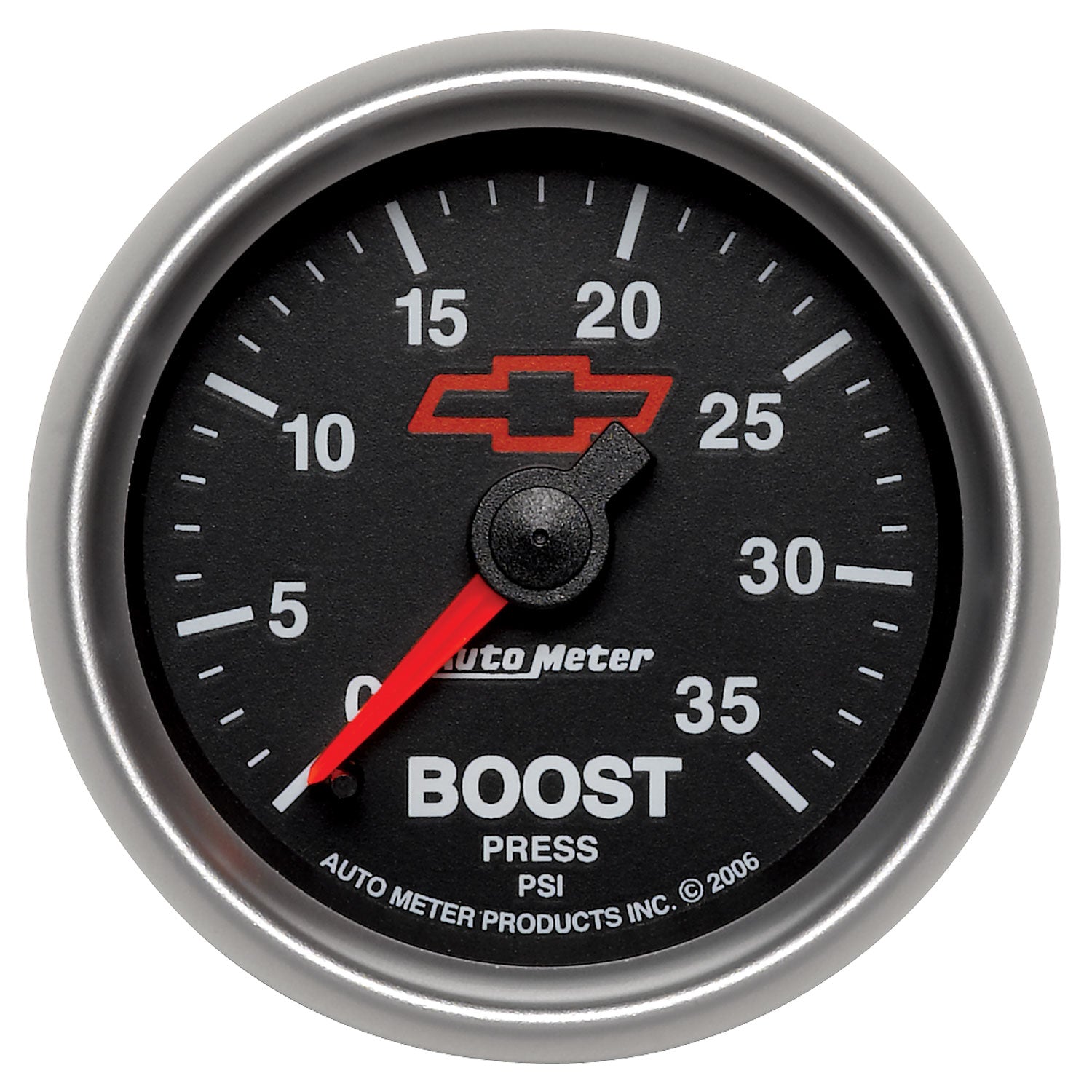 Autometer GM Mechanical 52mm 0-35 PSI Boost Gauge - 3604-00406